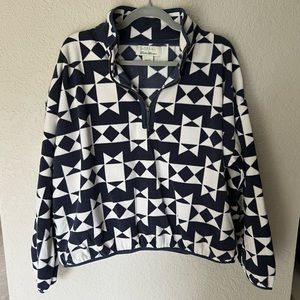 The Great. Eddie Bauer Fleece 1/4 Zip Womens Large